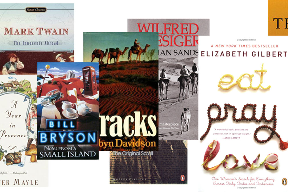 10 most influential travel books, revealed.