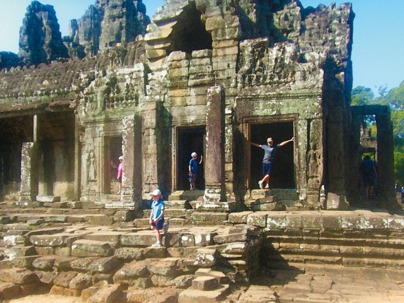 Family holiday featuring Cambodia's ancient temples.