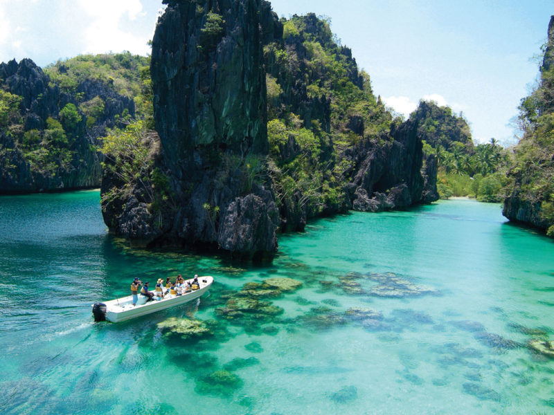 Exquisite sights of El Nido's 'Big Lagoon'.