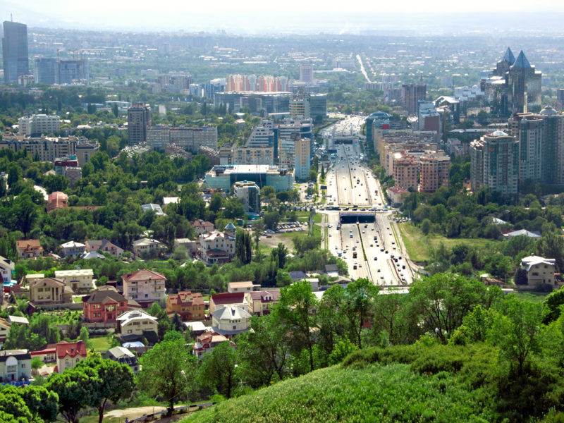 Almaty in Kazakhstan.