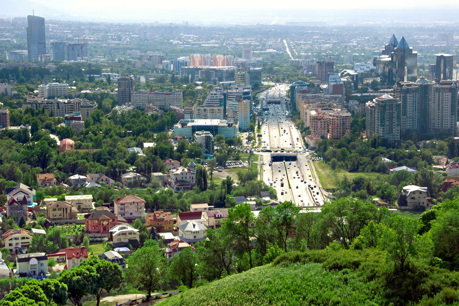 Almaty in Kazakhstan.