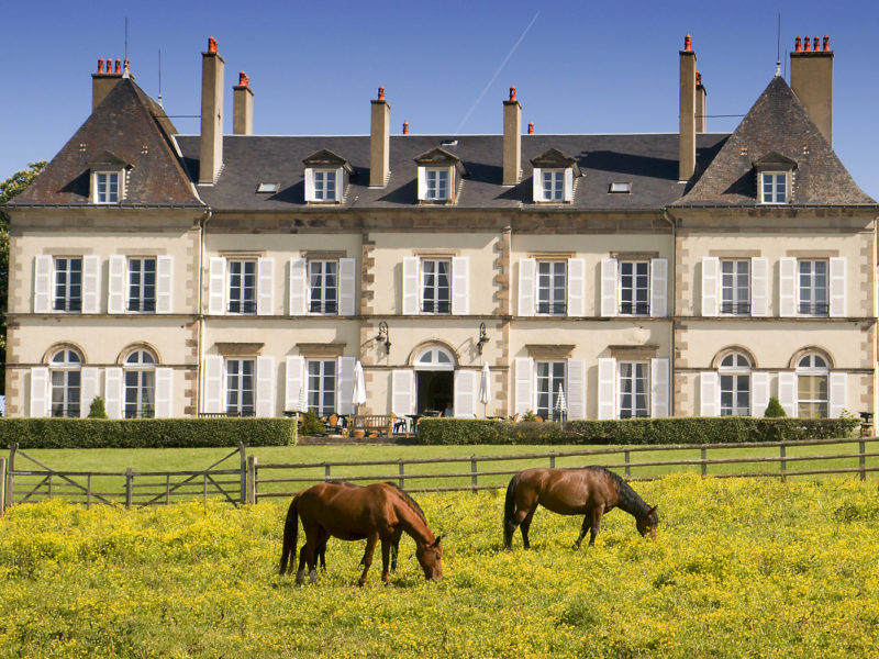 Chateau Ygrand, near Moulins, France.