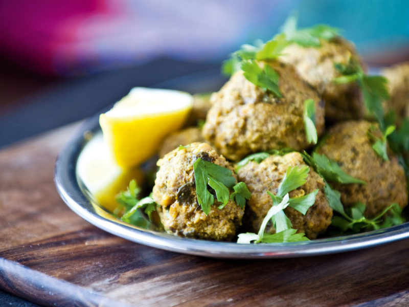 Kofta - a renowned local dish in Istanbul, Turkey.