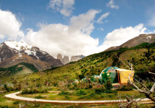 EcoCamp Patagonia in Torres del Paine National Park, Chile.