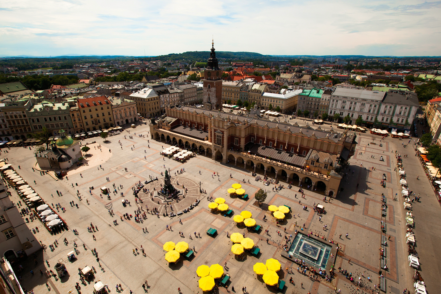 Rynek Glowny Market Place, Krakow.