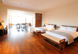 Clean lines, minimalist design and functional spaces define the decor at Hotel Claska, Tokyo.