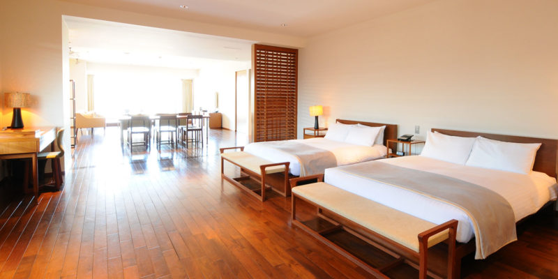 Clean lines, minimalist design and functional spaces define the decor at Hotel Claska, Tokyo.