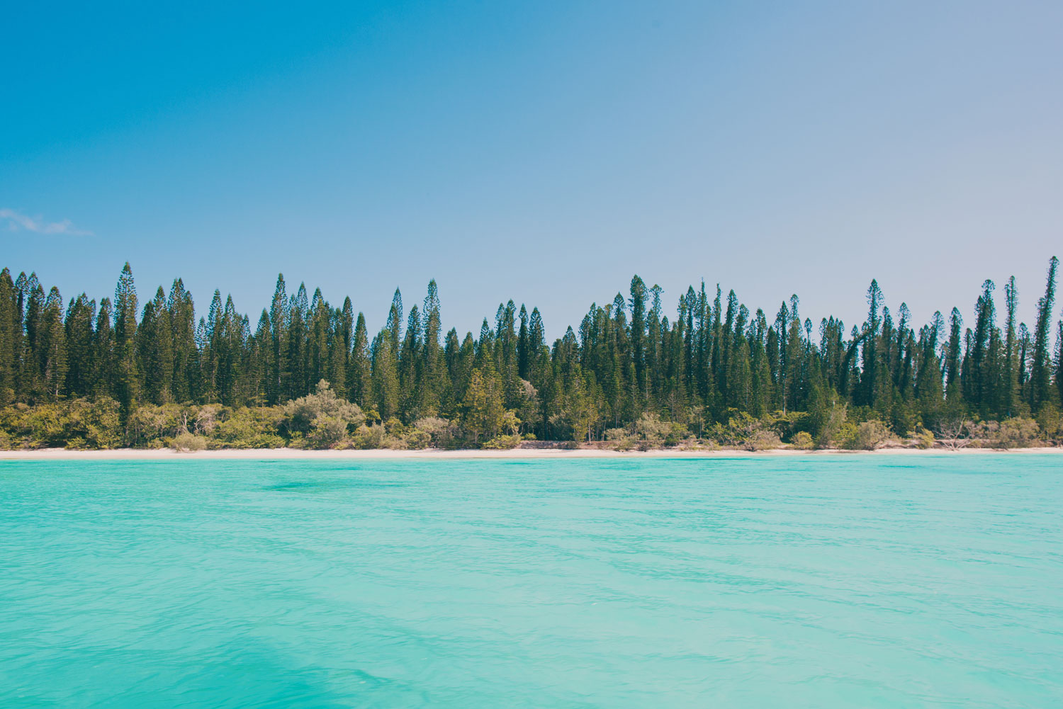 Isle of Pines, New Caledonia.