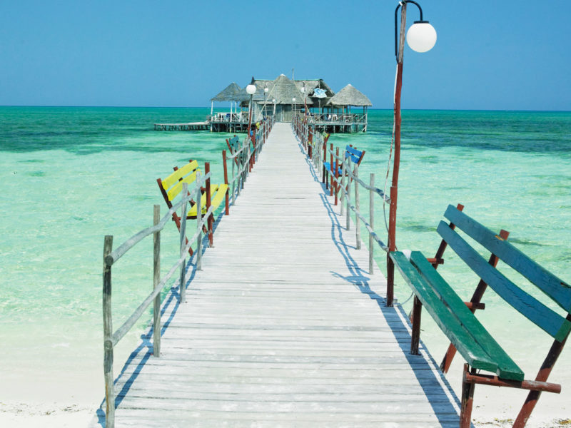 Stunning Caribbean waters off Cuba.