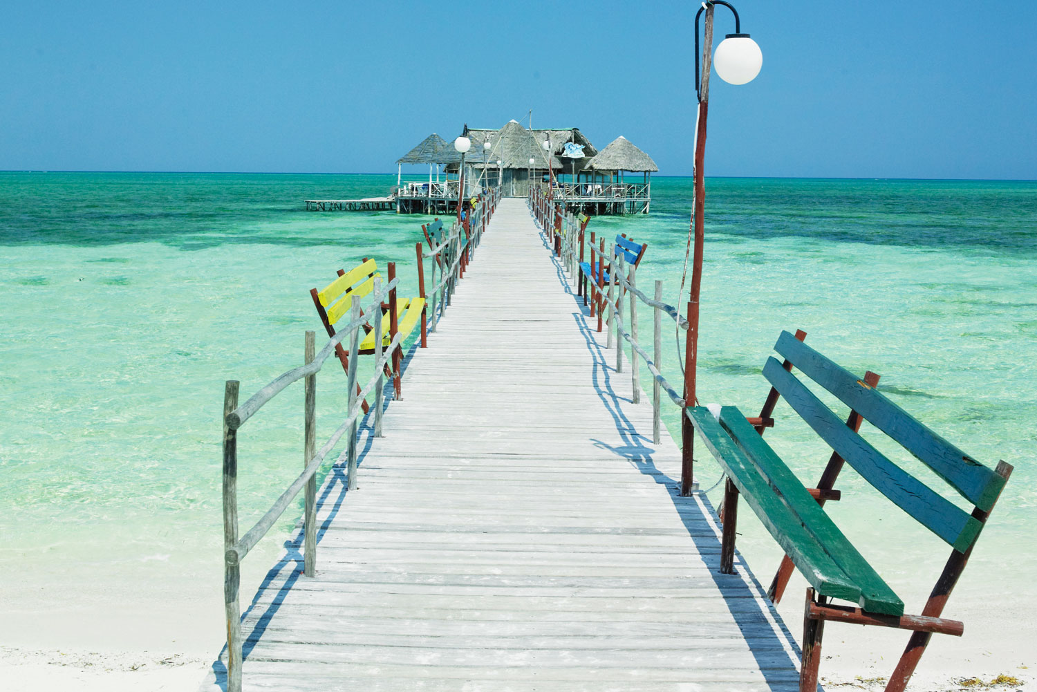 Stunning Caribbean waters off Cuba.