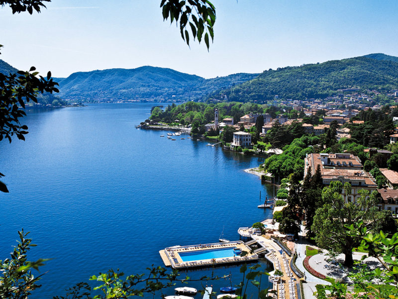 Villa d’Este in Lake Como, Italy.