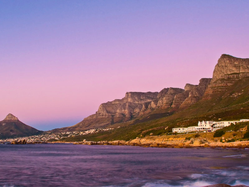 Twelve Apostles Hotel and Spa Cape Town, South Africa.