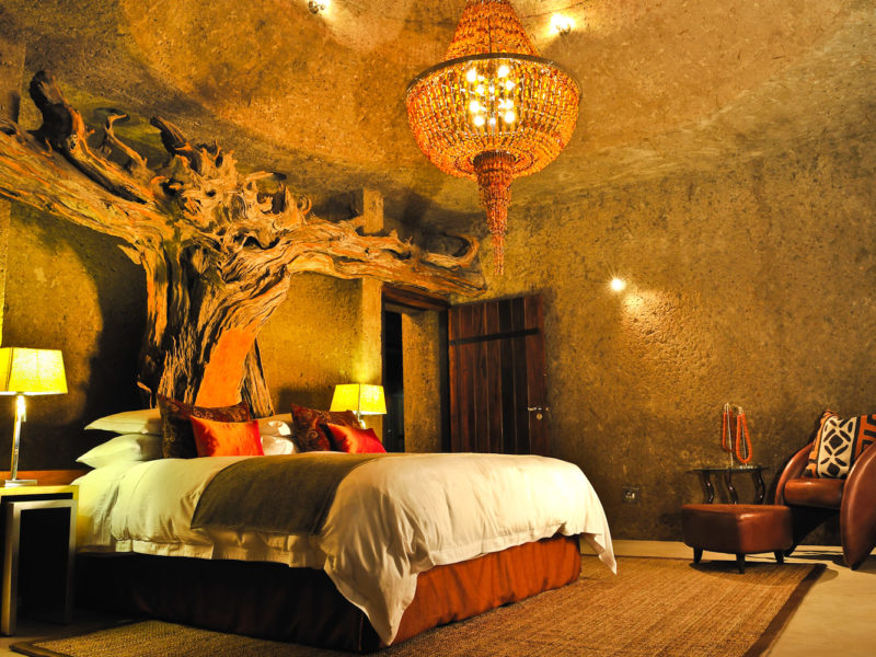 Earth Lodge at Sabi Sabi, South Africa.