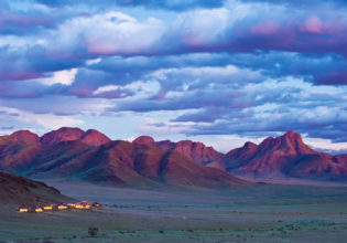 Sossusvlei Desert Lodge in Namib-Naukluft Park, Namibia.