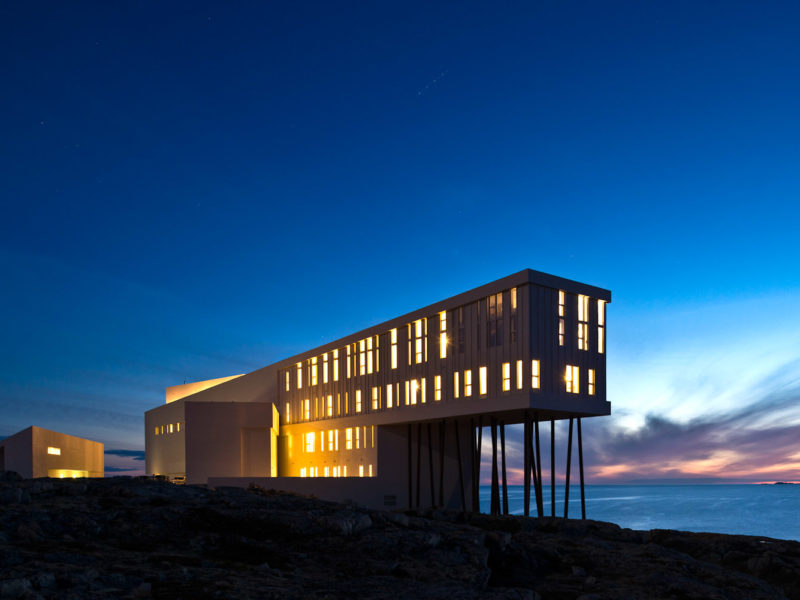 Fogo Island Inn, Fogo Island, Canada.