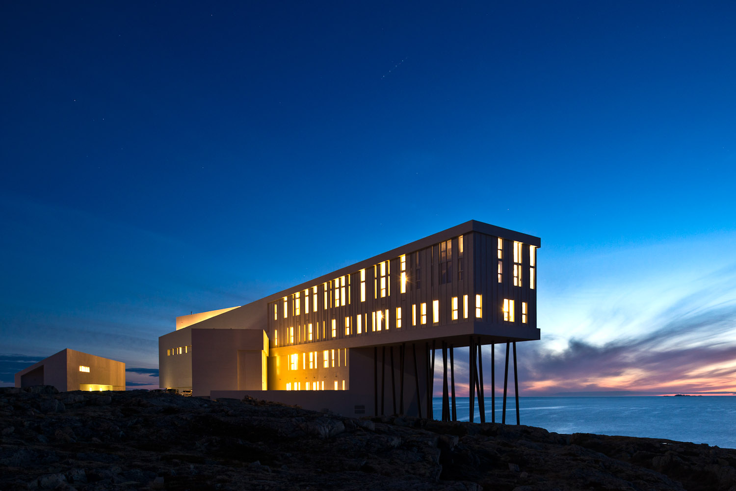 Fogo Island Inn, Fogo Island, Canada.