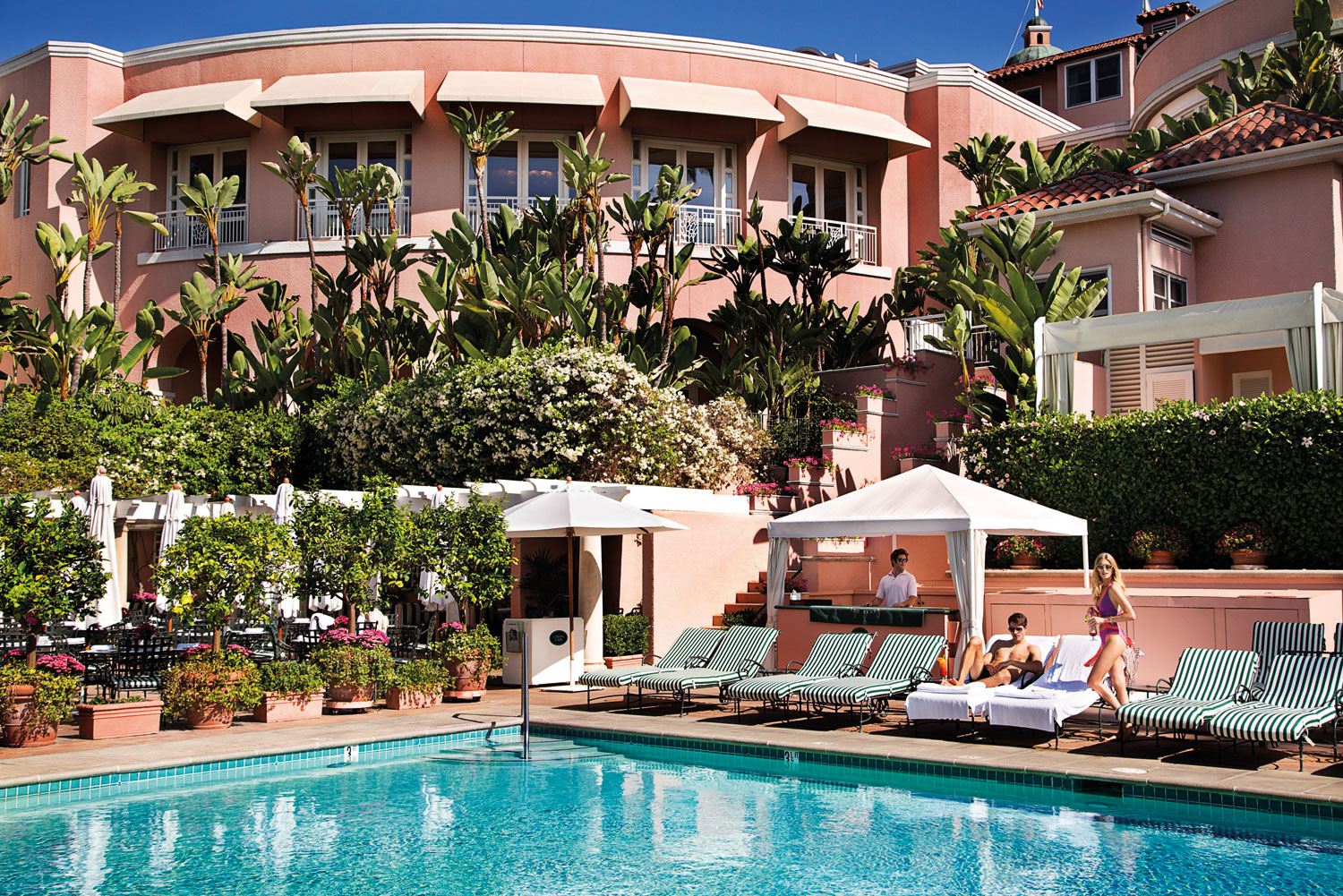 Pool at The Beverly Hills Hotel