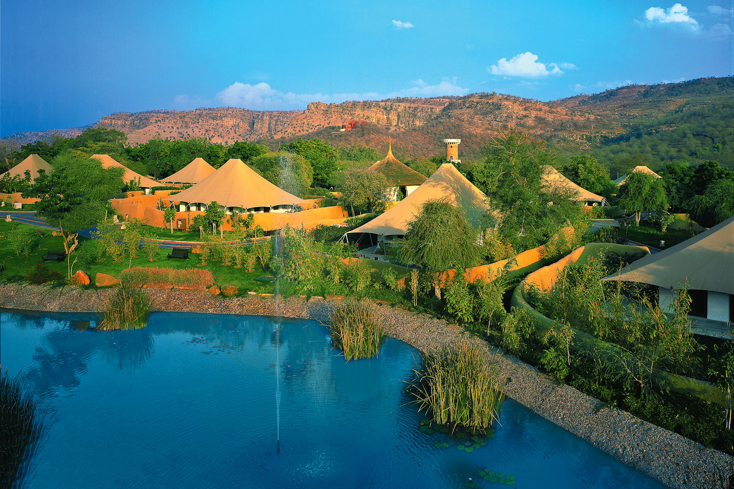 Oberoi Vanyavilas in Ranthambore, India.