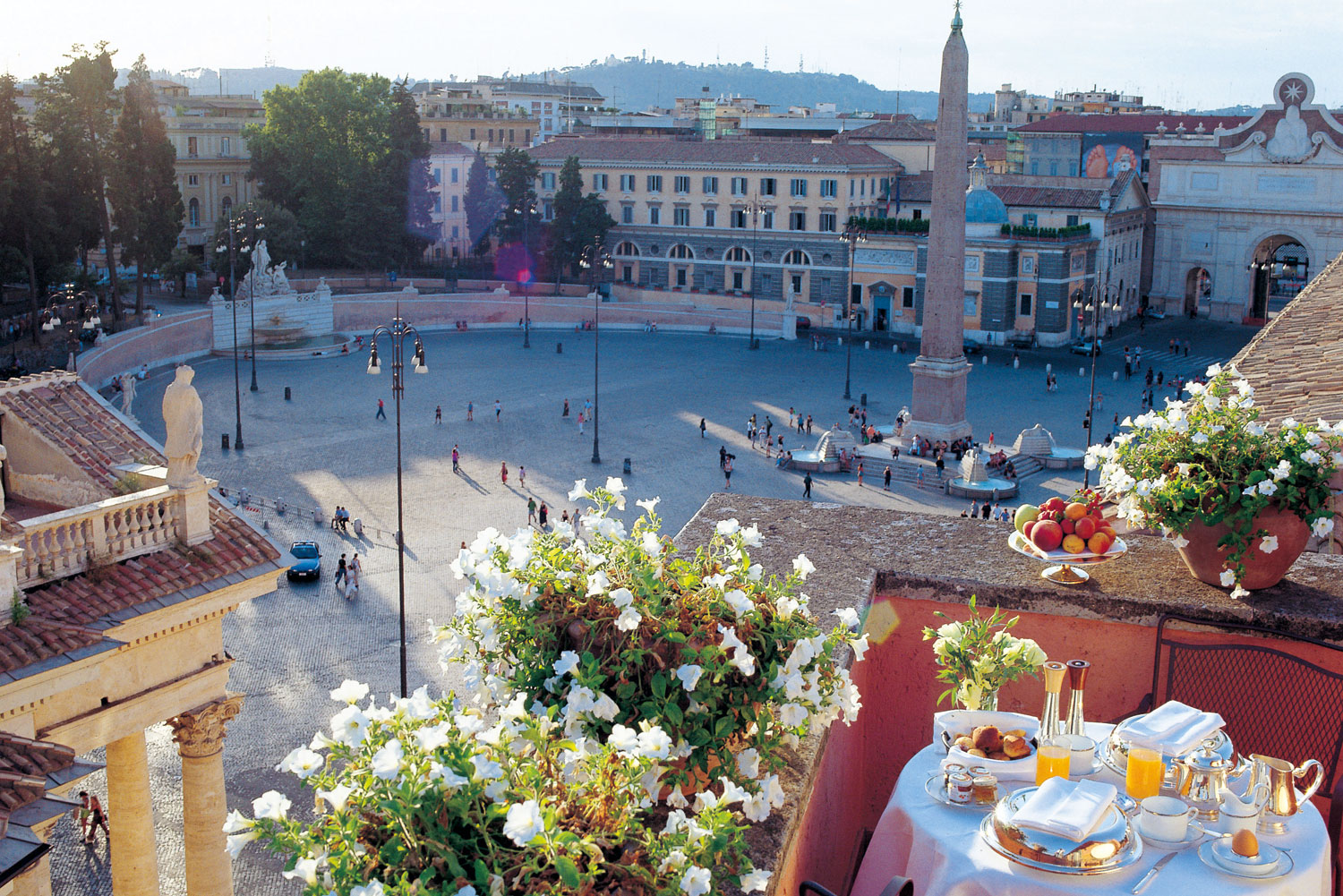 Hotel de Russie in Rome, Italy.