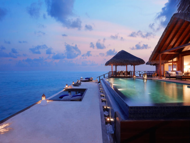 Taj Exotica Resort & Spa in Male, Maldives.