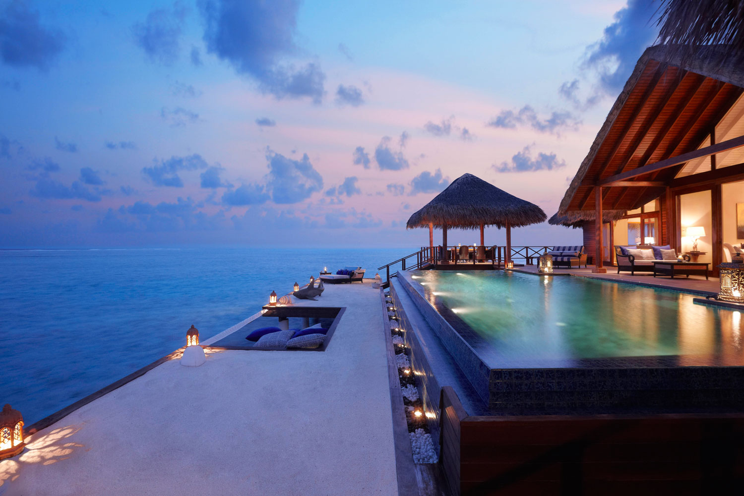 Taj Exotica Resort & Spa in Male, Maldives.