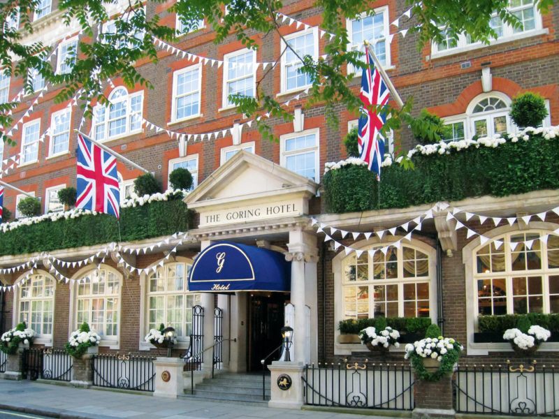 The Goring hotel, London.