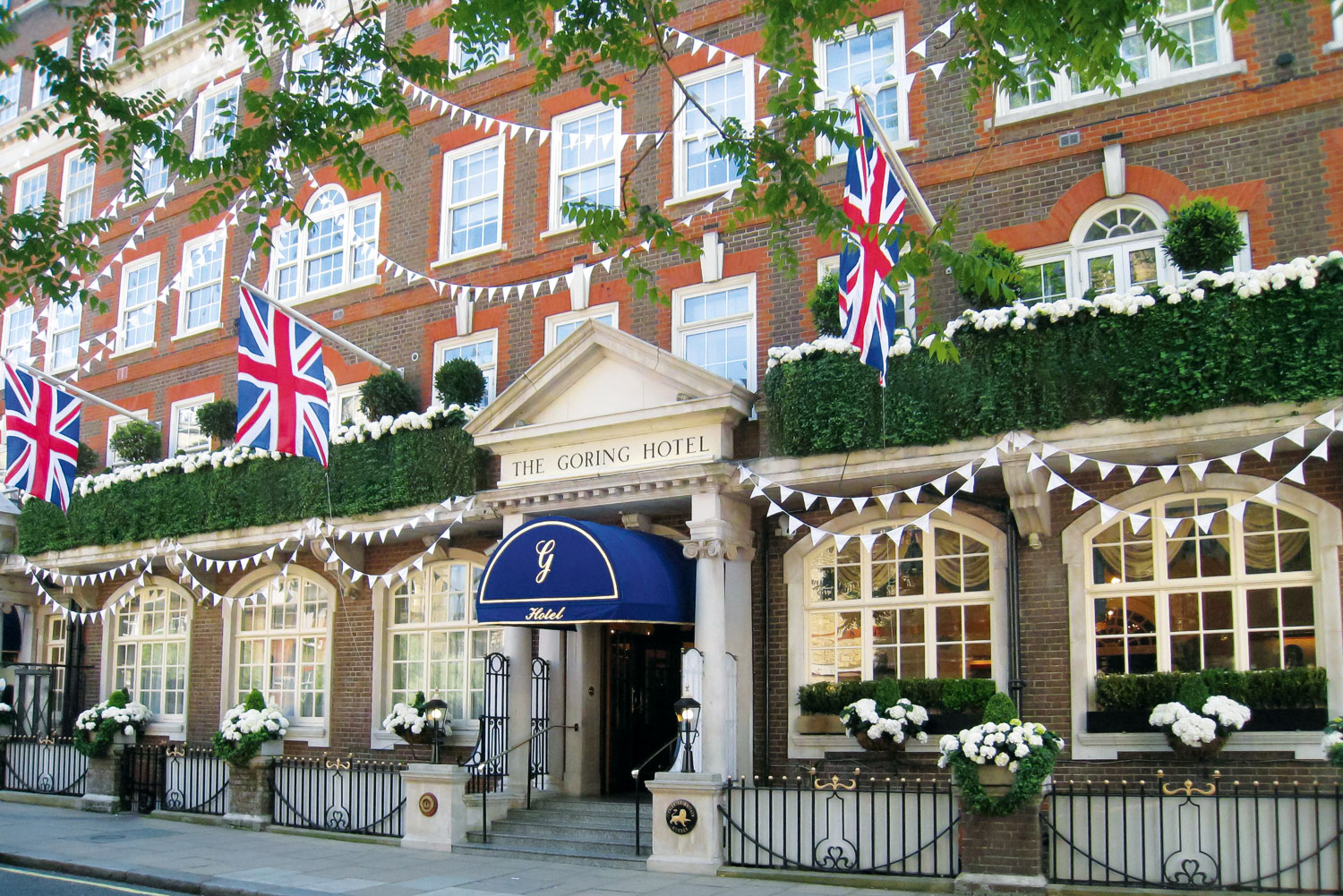 The Goring hotel, London.