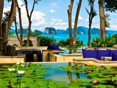 Six Senses Yao Noi resort in Phang Nga Bay, Thailand.