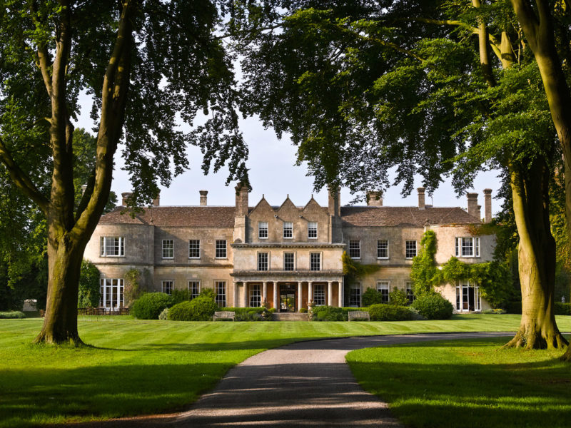 Lucknam Park Hotel and Spa in Colerne, UK.