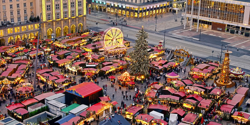 Dresden Striezelmarkt - Germany's famed Christmas market.