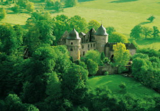 The 'Sleeping Beauty' castle, (Deutsche Märchenstraße) in Hofgeismar on the Germany Fairytale Route.