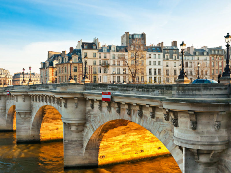 Paris’ historical centre, Île de la Cité.