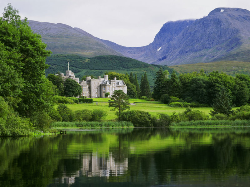 Inverlochy Castle, Fort William, Scotland.