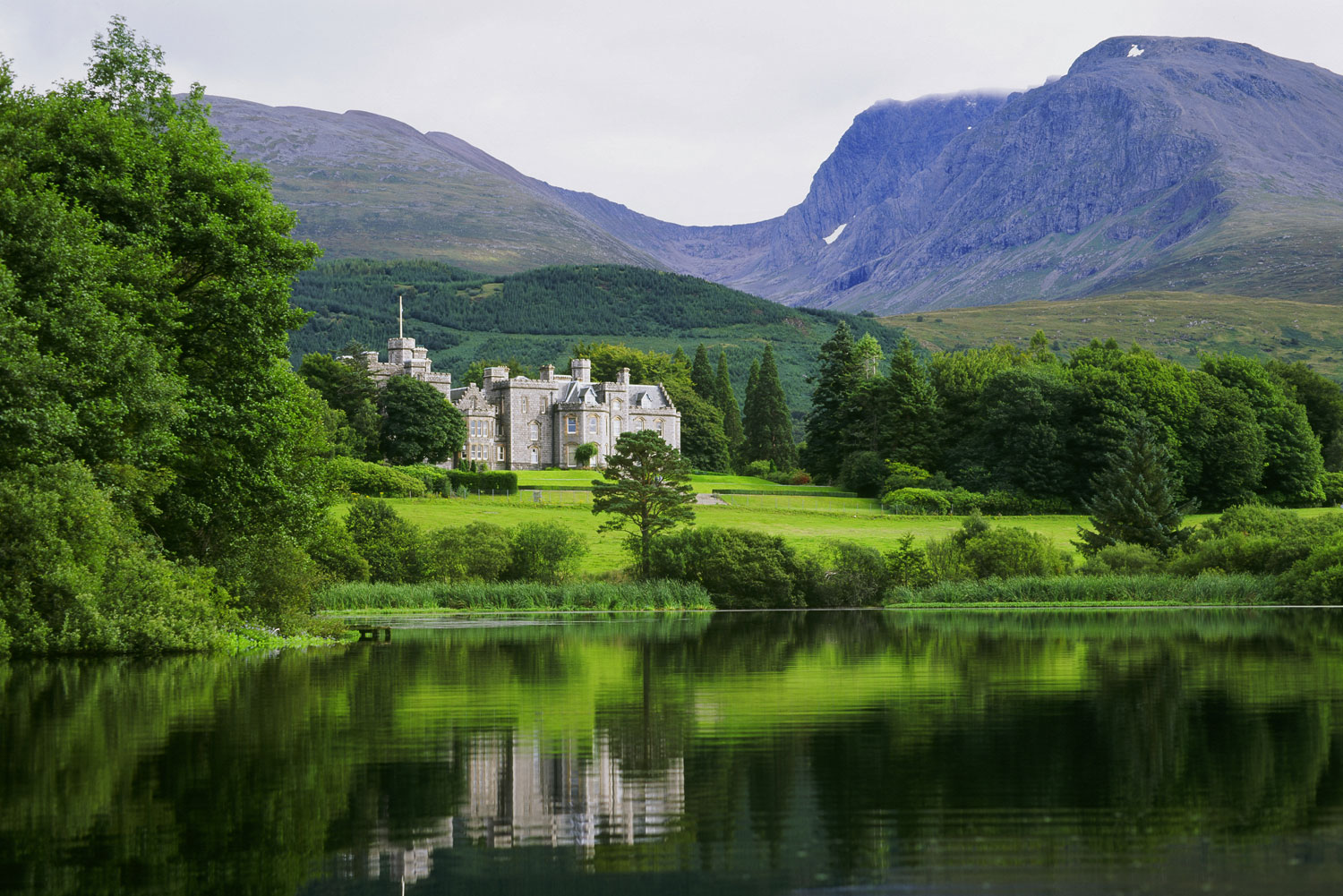 Inverlochy Castle, Fort William, Scotland.