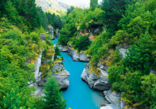 Shotover River near Queenstown, NZ.