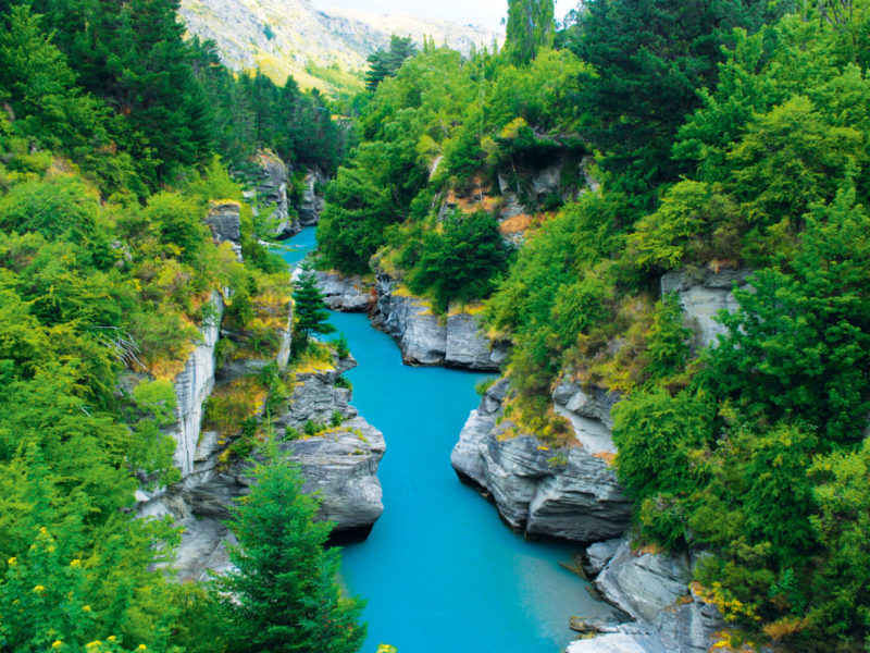 Shotover River near Queenstown, NZ.