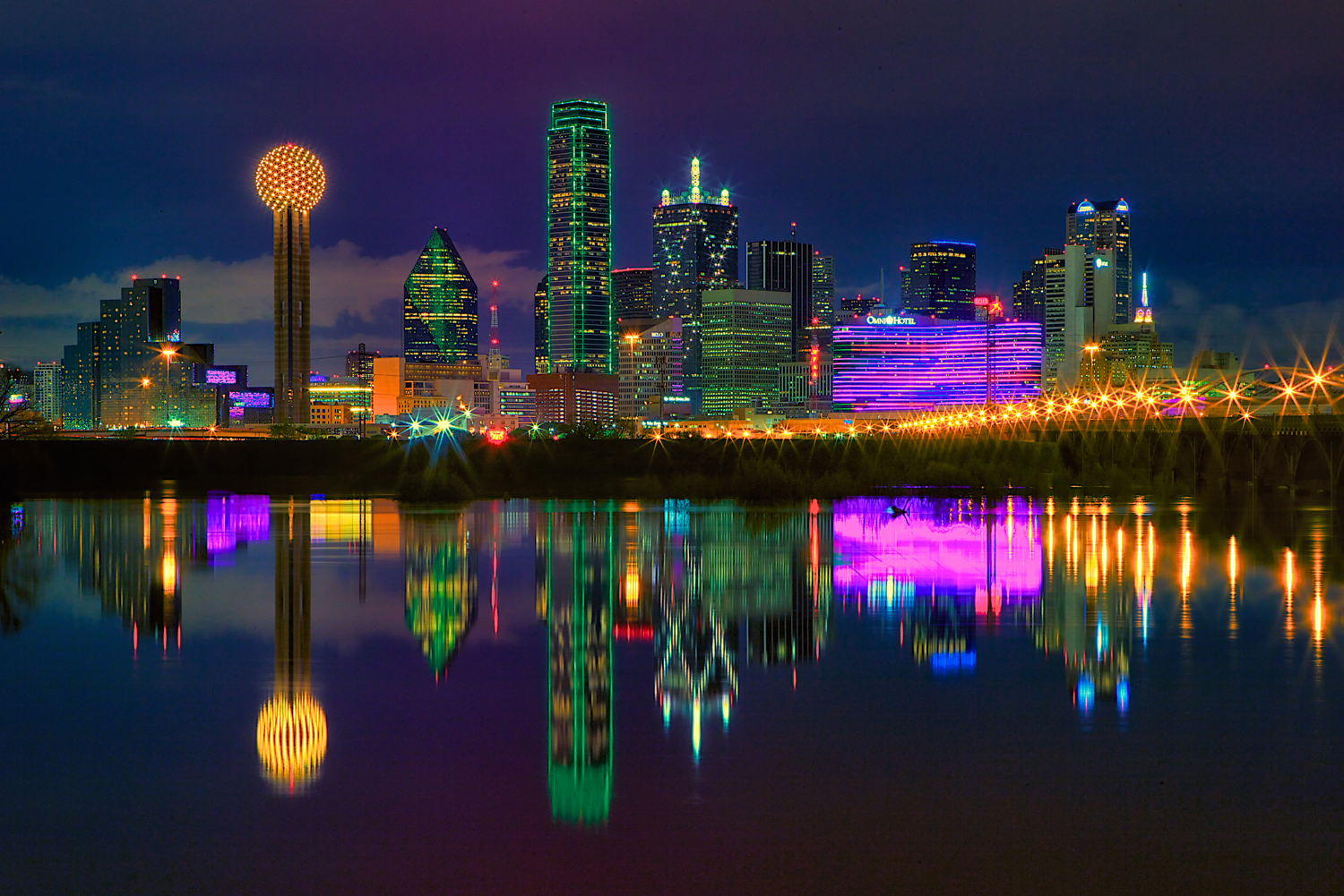 Dallas city skyline, Texas.