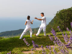Tai chi at Lefay in Italy