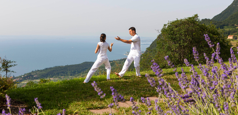 Tai chi at Lefay in Italy