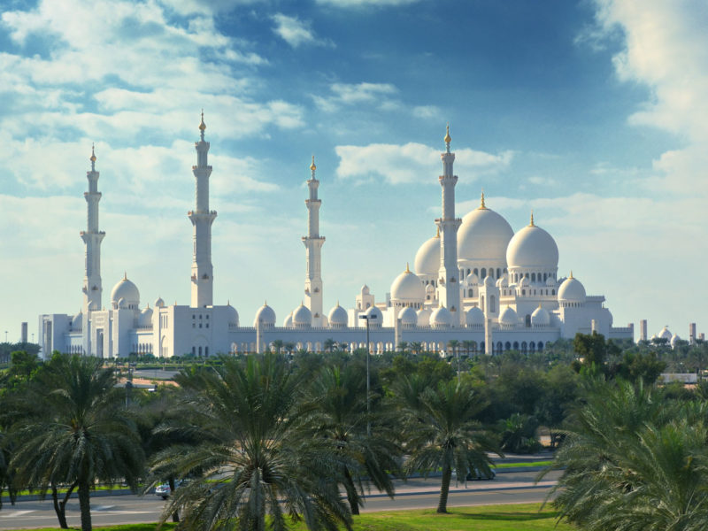 Sheikh Zayed Grand Mosque, Abu Dhabi.