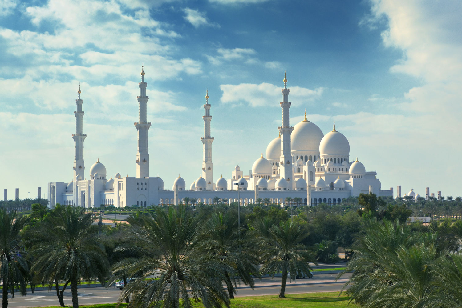 Sheikh Zayed Grand Mosque, Abu Dhabi.