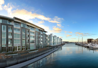 The new Sofitel Auckland property boasts a luxury marina view.