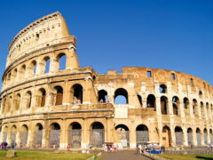 The home of Roman gladiators, The Colosseum.