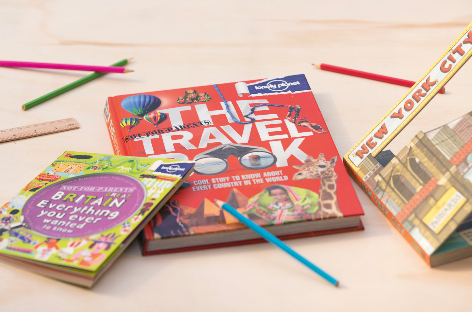 Our favourite travel guidebooks for children.
