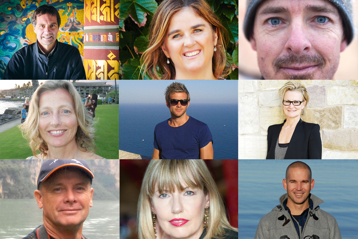 The judging panel behind our '100 Ultimate Travel Experiences of a Lifetime' countdown.