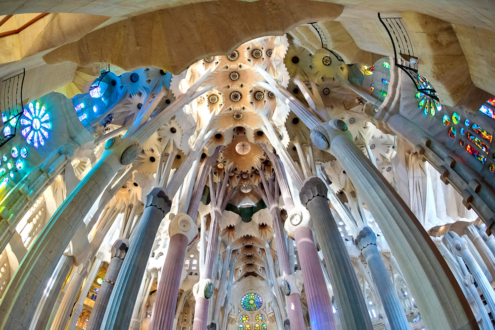 26. Gaze in awe at Sagrada Familia Barcelona, Spain - International ...