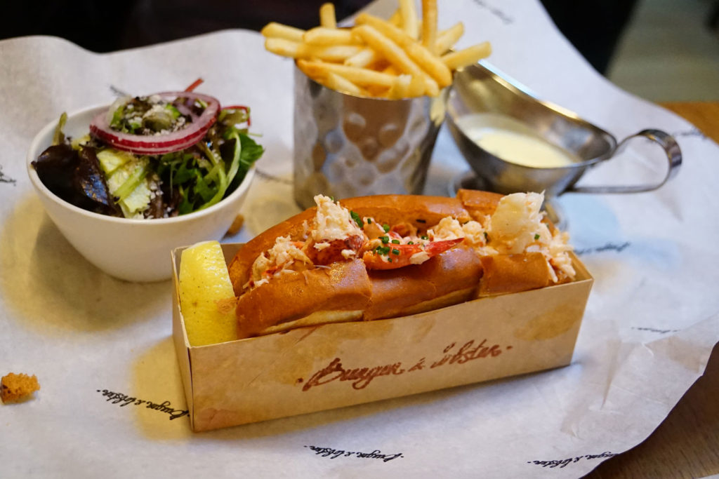 Burger & Lobster restaurant, London.
