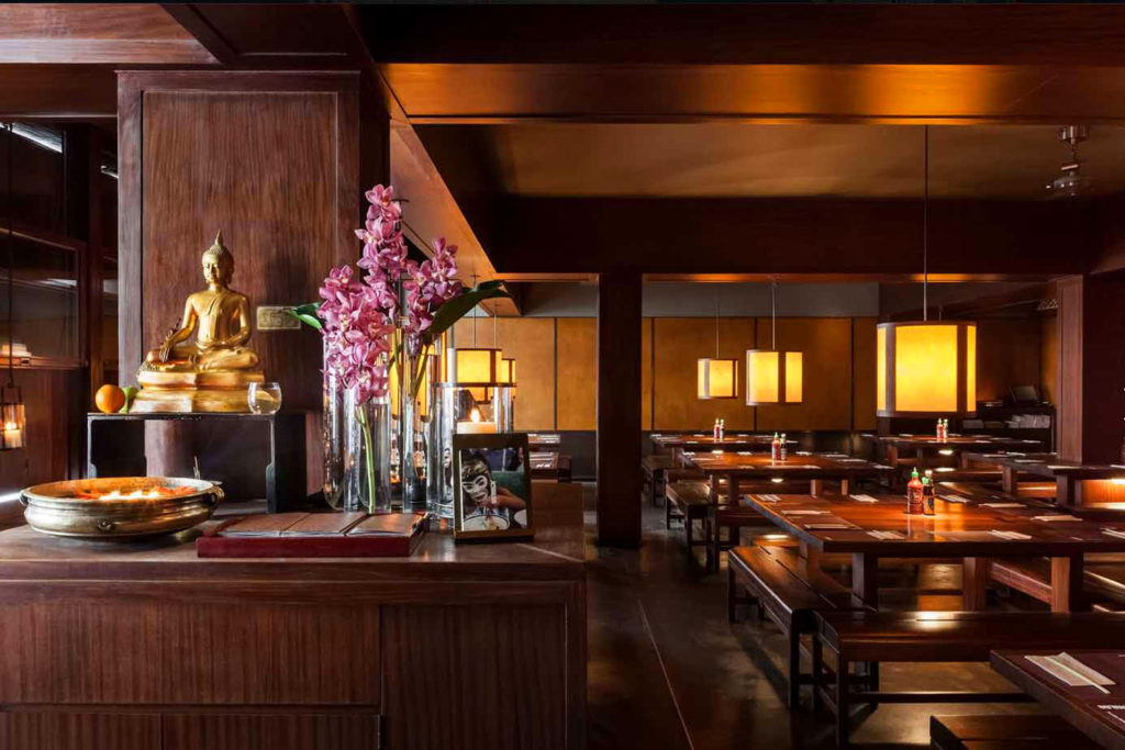 Busaba restaurant, London.