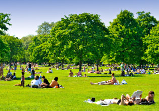 Hyde Park, London.