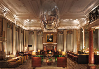 Inside the lavish London Edition hotel on Oxford Street, with Soho nightlife on the doorstep.